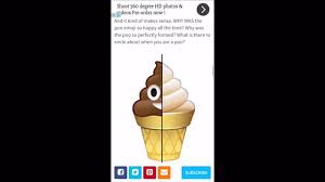 Poop Emoji Ice Cream Fun Whacky Shirt Pile Of Poo Kids Women-Rt – Rateeshirt