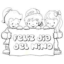 Un saludo cargado de amor, a tod@s los que aun llevamos a un niño dentro!! Dibujos Del Dia Del Nino Para Colorear E Imprimir