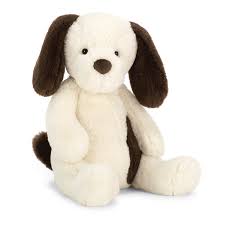 Jellycat Jelly Cat Puffles Puppy Really Big Puppy Soft Toy Jellycat Stuffed Animals Soft Toy Dog