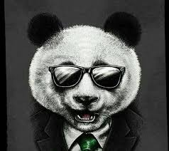 Awesome panda wallpaper for desktop, table, and mobile. Panda Cool Guard Black And White Eyeglass Hd Wallpaper Peakpx