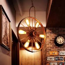 Warehouse Of Tiffany Saralin 6 Light Rustic Copper Chandelier Cydd315 The Home Depot Rustic Lighting Diy Rustic Lighting Bedroom Rustic Lighting