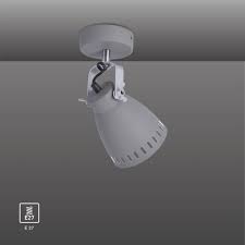 Achte nur darauf, dass das leuchtmittel zur fassung passt. Leuchten Direkt Deckenlampe Retro Look Spotkopf Schwenkbar E27 Fassung Grau Eva Online Kaufen Otto