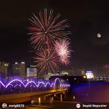 Be Safe Celebrating Independence Day Tomorrow Goodnight From Downtown El Paso Dtep Itsallgoodep Downt Downtown El Paso Beautiful Places In America El Paso