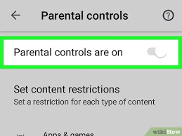 You can also tap the toggle switch at the very top to turn off the parental controls entirely. 3 Ways To Disable Parental Controls On Android Wikihow