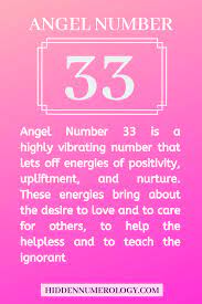 Angel Number 33 And Its Meaning 33 Angel Number Angel Number Meanings 33 Meaning