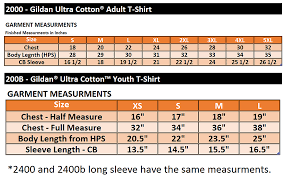 Size Charts