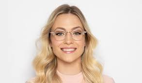 Muse X Hilary Duff Eleanor Clear/Gold Eyeglasses