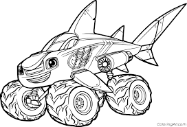 Disney finding nemo coloring pages. Blaze And The Monster Machines Coloring Pages Coloringall