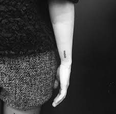 Categories, lettering, one word, portuguese words, saudade, languages, portuguese. 40 Tiny One Word Tattoos By Nyc Artist Jon Boy Tattooblend