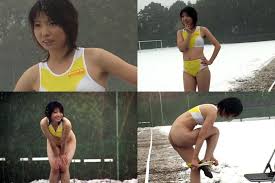 美人天才アスリートを裸でジャンプさせる その2.ケツ丸出しで跳べ！ - ヒロインの裸