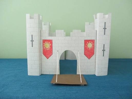 3D Paper Castle Project for Kids - YouTube
