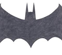 To begin, draw a vertical line in the middle of your paper. Batman Logo Drawing Step By Step