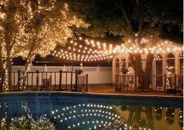 How to hang string lights outdoors. 21 Pool Party Lights Ideas Pool Pool Party Party Lights