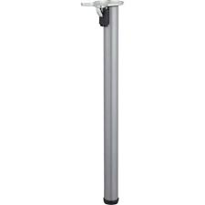 Pied De Table Cylindrique Rabattable Acier Epoxy Gris 71 Cm Pieds De Table Acier Table Rabattable