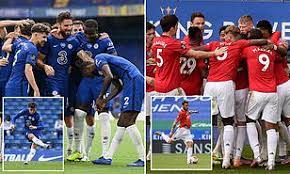 Fa releases referee's account of what was said in infamous clash. Leicester Vs Man United And Chelsea Vs Wolves Live Premier League Top Four Battle Daily Mail Online