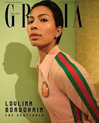 Lovlina Borgohain, boxer from Assam, North-East India, features in the June  2022 Indian edition of popular fashion magazine of Italy