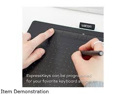 Except for a few weird gestures. Wacom Intuos Wireless Graphics Drawing Tablet With 3 Bonus Software Included 7 9 X 6 3 Black With Pistachio Accent Ctl4100wle0 Newegg Com