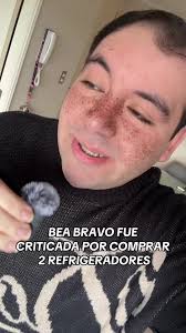 Bea Bravo bajo críticas por compra de refrigeradores