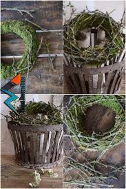 Diy Kranz Aus Moss Und Zweigen Mooskranz Mit Zweigen Diy Selbermachen Kranz Mit Moos Und Asten Fur Herbst Winter Fruhling Sommer Und Mit Bildern Mooskranz Kranz Ideen Naturliche Dekoration