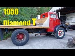 Image result for Diamond T Red 1950 Truck