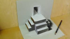 Easy 3d art pencil drawing is something that every new beginner and pencil drawing learner looks for. 50 Beautiful 3d Drawings Easy 3d Pencil Drawings And Art Works