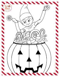 Home » coloring pages » 45 skookum buddy the elf coloring pages. The Elf On The Shelf A Christmas Tradition Halloween Coloring Pages Halloween Coloring Santa Coloring Pages