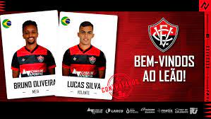 A nossa caixa em madeira personalizada vitória régia com flores variadas da época, verdes, laço e 3 balões de parabéns. Vitoria Anuncia Contratacao De Bruno Oliveira E Lucas Silva Que Estavam Na Caldense Vitoria Ge