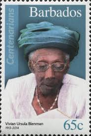 Stamp: Vivian Ursula Blenman (1913-2014) (Barbados 2016)