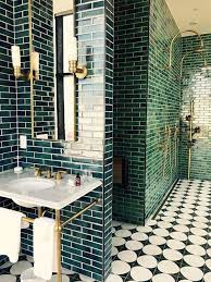 This pictures stunning art deco style bathroom design ideas show you some inspiration. 25 Dreamy Green Bathrooms That Inspire Shelterness