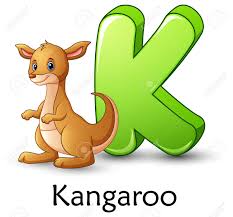 Check out this fantastic collection of k alphabet wallpapers, with 23 k alphabet background images for your desktop, phone or tablet. Letter K Is For Kangaroo Cartoon Alphabet Stock Photo Picture And Royalty Free Image Image 95288464