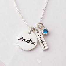 New Mom Necklace New Mom Gift Baby Name Necklace Gift Etsy In 2020 Mom Necklace Gifts For New Moms Gift Necklace