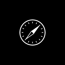 Black Aesthetic Safari App Icon For Ios14 Black App App Icon Ios Icon You can use black & white icons for various purposes. black aesthetic safari app icon for