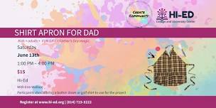 Shirt Apron for Dad