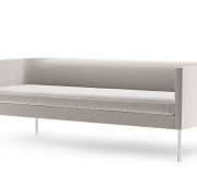 Arc Sofa with Tube Legs