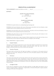 A prenuptial agreement, antenuptial agreement, or premarital agreement (commonly referred to as a prenup), is a written contract entered into by a couple prior to marriage or a civil union that enables them to select and control many of the legal rights they acquire upon marrying, and what happens when their marriage eventually ends by death or divorce. Sample Prenup Free Printable Documents Prenuptial Agreement Prenuptial Prenup Agreement