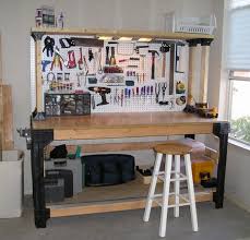 Garage Workbench Done Easy Hyphen Interiors Garagen Werkbanke Garagenhaus Werkbank Plan