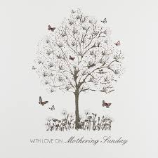 It is exactly three weeks before easter sunday and usually falls in the second half of march or early april. With Love On Mothering Sunday Quality Mother S Day Card Amd9 Tilt Art