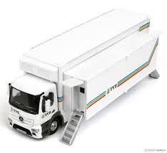Tiny City No 123 Mercedes Benz Antos Tvb Mobile Broadcasting Stations Diecast Car Item Picture3