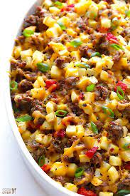 Easy Cheesy Breakfast Casserole Gimme Some Oven Recipe Breakfast Recipes Casserole Cheesy Breakfast Casserole Breakfast Casserole Easy