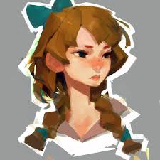 Blue Ribbon Character Art Character Design Inspiration Character Illustration