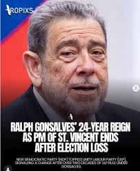 BREAKING NEWS SVG 🇻🇨‼️ After 25 years in Opposition, the New Democratic  Party has finally returned to government wins general election in St  Vincent and the Grenadines NOVEMBER 27, 2025