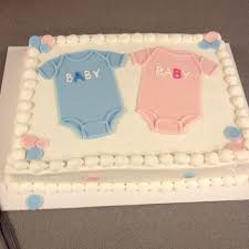 Looking for unique baby shower cake ideas? Cake For Twin Shower Twin Baby Shower Cake Twins Cake Baby Shower Cakes Girl