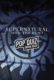 We're about to find out if you know all about greek gods, green eggs and ham, and zach galifianakis. Amazon Com Supernatural Pop Quiz Trivia Deck Science Fiction Fantasy 9781683837350 Carter Chip Books