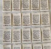 Center fold wash care labels for your brand. , Showcase your wash care  instructions on this premium off-white cotton fabric. , ., ., #gymwear  #instafashion #clothingdesigner #clothingapparel #love ...