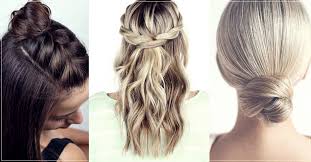The shortness in the back makes it super easy to style and gives plenty of volume and texture whilst the longer lengths around the front give something to frame the face and experiment with little bits of style. 15 Simple And Fast Hairstyles For Girls Who Hate To Do Their Hair