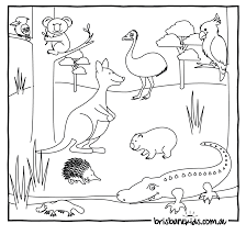 Find the latest breaking news and information on the top stories, weather, business, entertainment, politics, and more. Australian Animals Colouring Pages Brisbane Kids