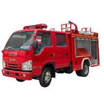 [Hot Item] Compact Isuzu 2000L Fire Truck with Water Tank