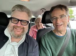 Me and Daniel Svejda, his mom Ericka. Bochum. 38 years is too long to not  visit. So glad we could this time.