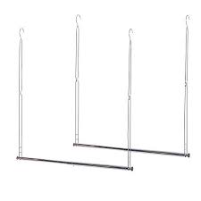 Internal closet rod cap use on ends of closet rods to keep linen, shelf & rod and close mesh 12 in., 16 in., or 20 in. Best Closet Rods Buying Guide Gistgear