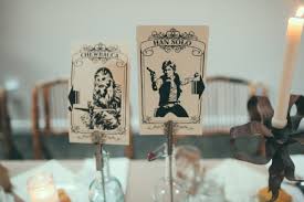 Star Wars Wedding Ideas Star Wars Table Numbers Mid